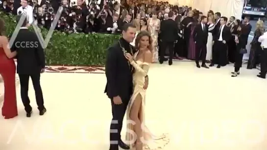 Tom Brady and Gisele Bundchen at the 2018 MET Gala