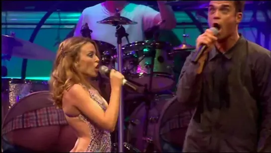 Robbie Williams & Kylie Minogue - Kids (Live Manchester 2000) HD