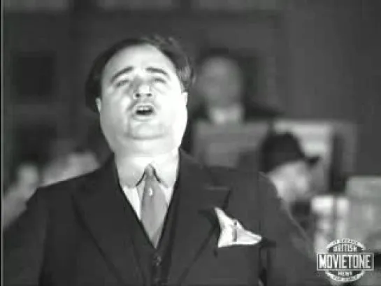 BENIAMINO GIGLI 1932 BERLIN NEWSREEL