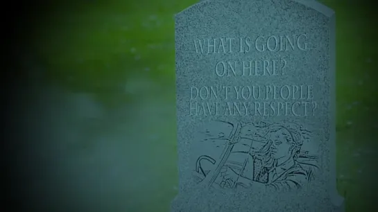 The cast reveals what their gravestone would read.