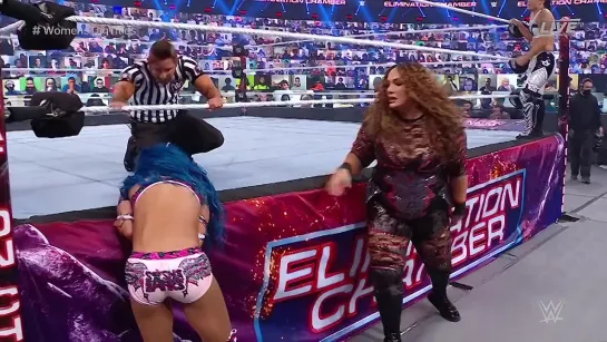 Nia Jax & Shаyna Bаszler  vs. Bianca Belair & Sasha Banks EC2021