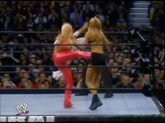 Stacy vs Torrie - Bra  Panties Match