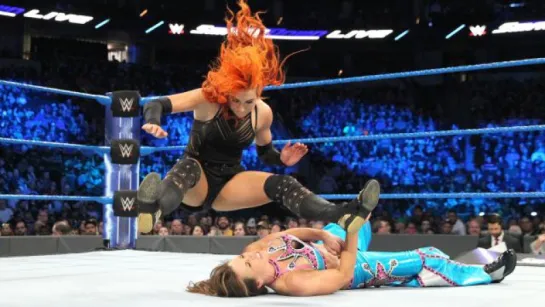 Micky James vs. Becky Lynch (2 Out Of 3 Falls Match)