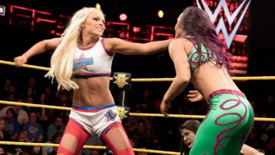 Ember Moon vs. Liv Morgan vs. Peyton Royce