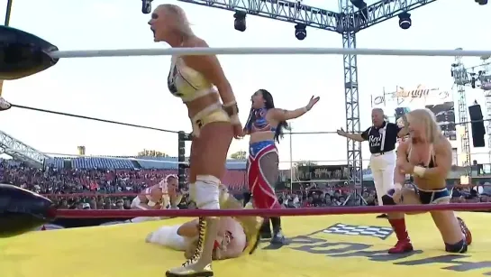 Team Rest Of The World (Dalys, Natalia Markova  Taya Valkyrie) vs. Team USA (Deonna Purrazzo, Jordynne Grace  Kamille)