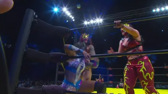 Flammer, La Hiedra and Lady Maravilla vs Faby Apache, Lady Shani and Sexy Star II