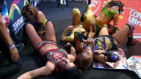 (TLC) Keyra vs. Lady Shani vs. Taya vs. Tessa Blanchard vs. Faby Apache vs. Chik Tormenta vs. La Hiedra