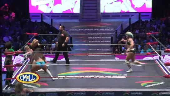 TAE HONMA, PRINCESA SUGEHIT & KAHO KOBAYASHI vs DALYS, AMAPOLA & REYNA ISIS