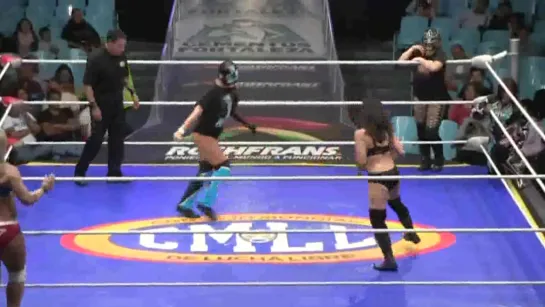 marcela, sanely & lluvia vs. dalys, tiffany & la metalica