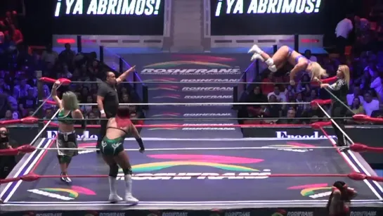 Kaho Kobayashi, La Jarochita, Princesa Sugehit vs Dalys, Tiffany, Reyna Isis