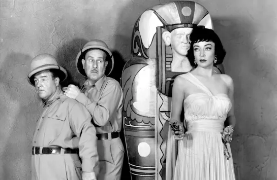 Abbott and Costello Meet the Mummy 1955 / Эбботт и Костелло встречают мумию HD 720 (rus)