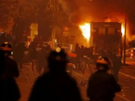 Barricada roja