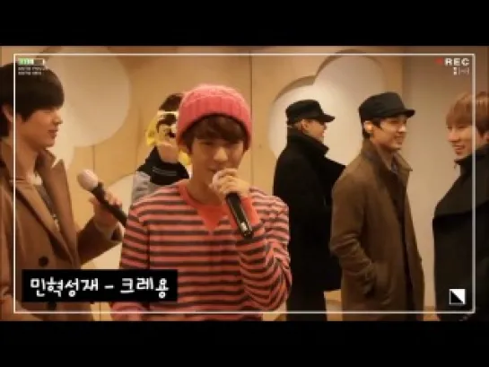 130103 비투비 BTOB's Minhyuk Sungjae - Crayon (G-Dragon)