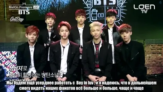 [BTS Showcase] Boy In Luv + Jump (GotDay) рус.саб.