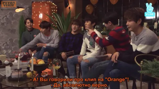 [RUS SUB] 28.11.2016 Shinhwa Comeback PART1 SHINHWA [ORANGE SHOW] V APP