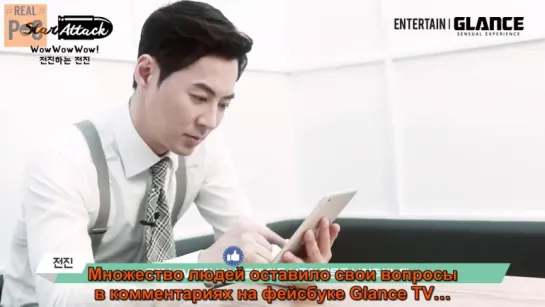 [RUS SUB] 21.09.2015 JunJin Star Attack Interview