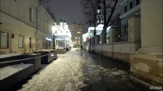 Спокойная прогулка с молитвой по тихой Москве. “Богородице Дево, радуйся” , “Господи, воззвах” , “Колокольный звон”