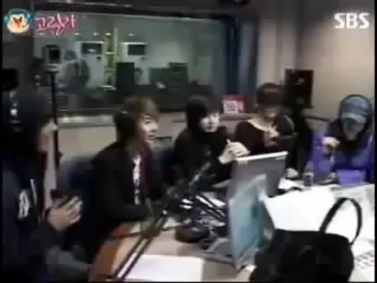 091110 SS501 @ SBS Power Time Visual radio Ending + Love Like This