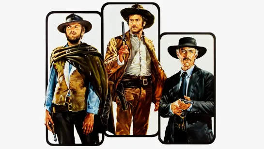 Хороший, плохой, злой / Il buono, il brutto, il cattivo / The Good, the Bad and the Ugly. 1966.  Ю. Живов. VHS