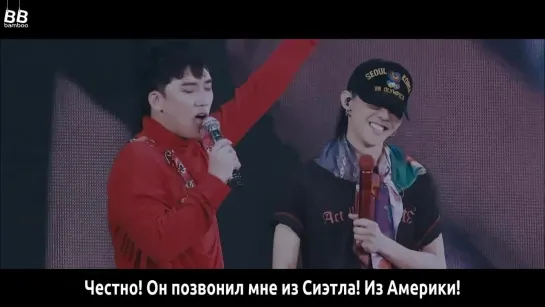 [BAMBOO рус.саб] Специальный гость Сынни на концерте G-Dragon'a ACT III MOTTE в Японии в 2017 году