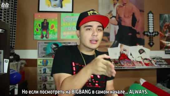 [BAMBOO рус.саб] Реакция JRE на песню BIGBANG – IF YOU