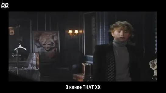 [BAMBOO рус.саб] Видео со съёмок клипа G-DRAGON – THAT XX