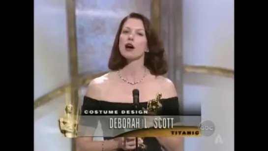 Titanic Wins Costume Design- 1998 Oscars