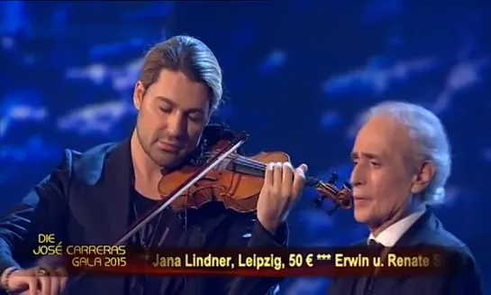 Jose Carreras  David Garrett - Stille Nacht, Noche de paz, Silent night 2015