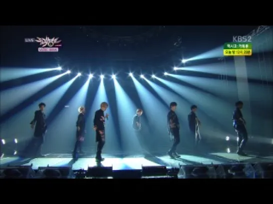 [PERF][140613] KBS Music Bank: Infinite - Special Stage + Interview + Rain Shower + Intro + Last Romeo + Win