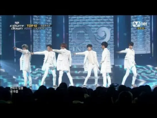 [PERF][140605] Mnet M!Countdown | ReChart | Infinite Last Romeo (win Infinite)