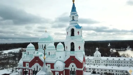 Первый снег на Валааме