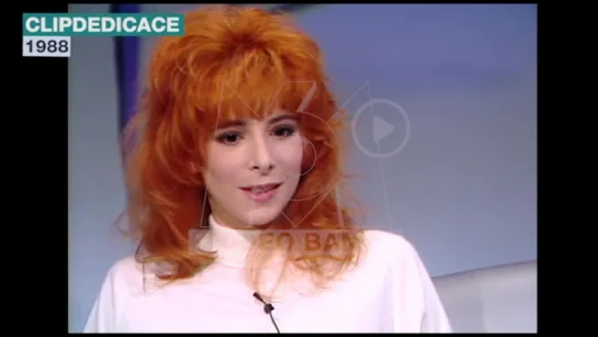 Mylene Farmer - Милен Фармер - Интервью - "Clip Dédicace" - "M6 Video Bank" - 1988