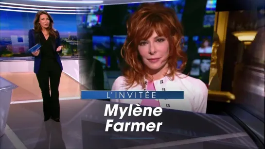 Mylene Farmer - Милен Фармер - Отрывок интервью - "TF1" - "JT 20H" - 11.03.2018