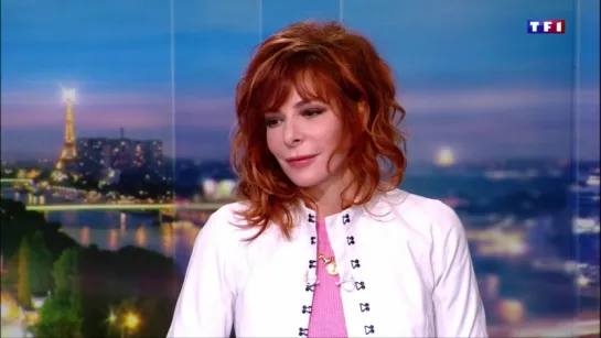 Mylene Farmer - Милен Фармер - Интервью - "TF1" - "JT 20H" - 11.03.2018