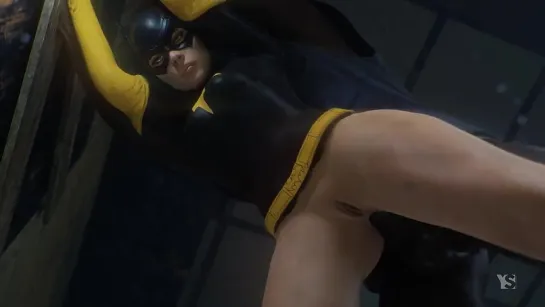 Batgirl gets caught slipping by yet another Gotham thug Youngiesed