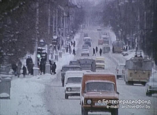 Фрагмент т/п «Панорама новостей», 1985 г.