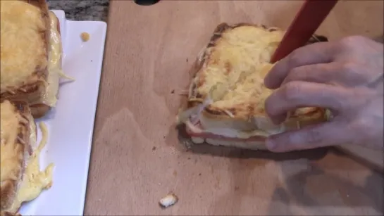 Sándwich croque monsieur (receta fácil y rápida)