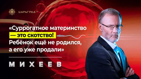 «Суррогатное материнство - это скотство! Ребенок еще не родился, а его уже продали» - Михеев