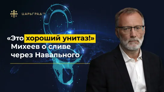 «Это хороший унитаз!» Михеев о сливе через Навального.