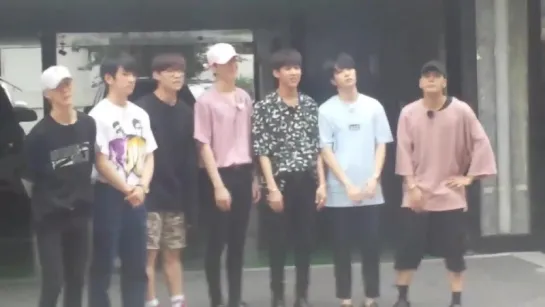 [FANCAM] 160724 GOT7 @ Перед зданием JYP