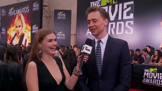 2013 Movie Awards: Red Carpet Report - Tom Hiddleston