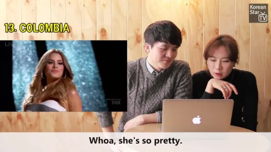 Koreans React to Miss Universe Swimsuit Competition _ KoreanStarTV