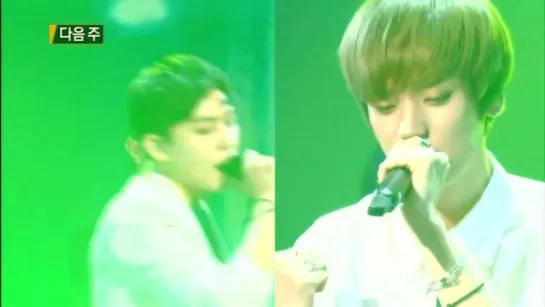 [150725] @ KBS2 Immortal Song 2 preview (Niel&Chagjo)