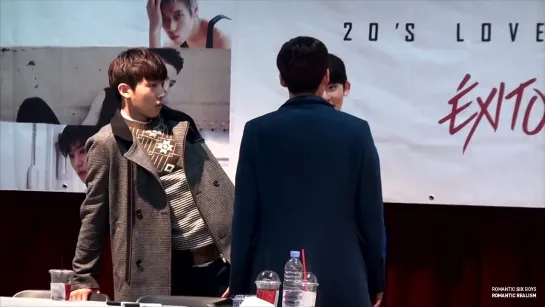 [141130] Ricky, Changjo & Chunji entering @ Gangnam Fansigning