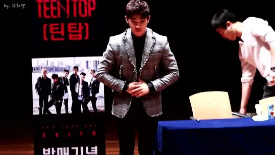 [FANCAM] Changjo always thinks about the fans~ Happy Birthday CHANGJO