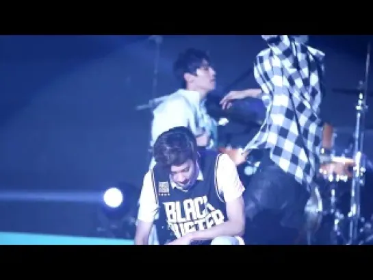 [FANCAM/140801] Teen Top- Rocking (ChunJi Focus) @ Cheorwon Daseulgi Festival