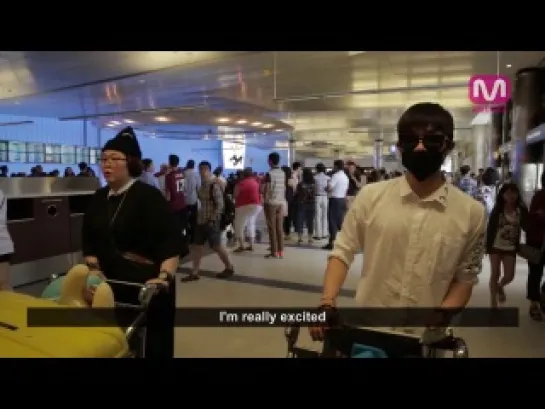 [140809] Teen Top Arrive at LAX - KCON Experience