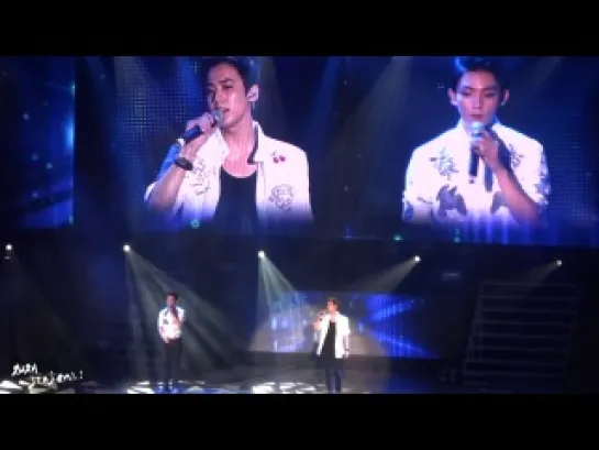 [140615] ChunJi, Ricky - Nothing's gonna change my love for you @ World Tour "High Kick" in Taiwan