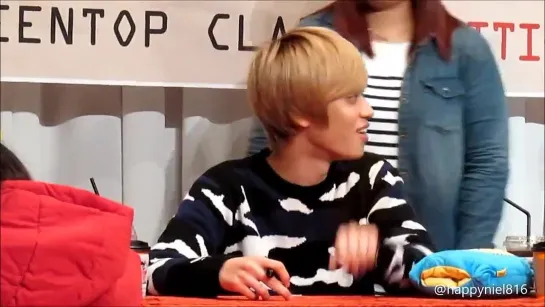 [131116] Niel @ Daegu fansigning