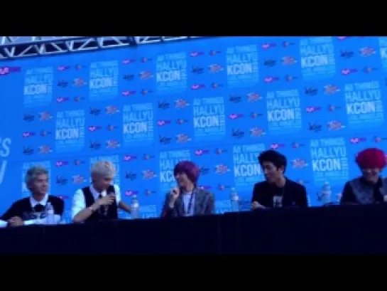 Teen Top KCon 130825 Fan Meeting 'aegyo' [Fancam]